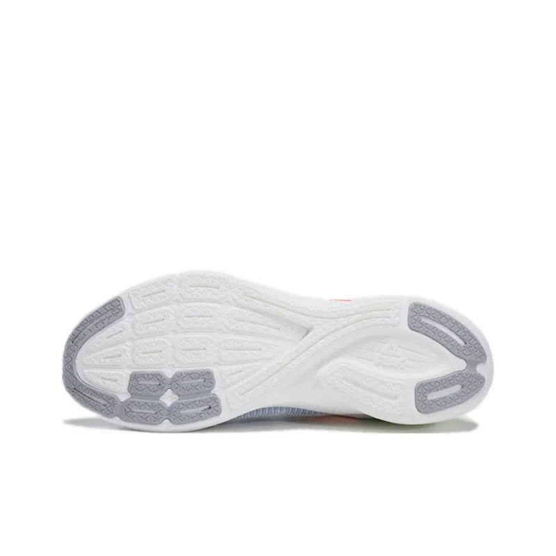 PEAK Rive 003 Cushioning Breathable Lightweight Low-Top Running Shoes Men's Light Blue Floral Yarn-4