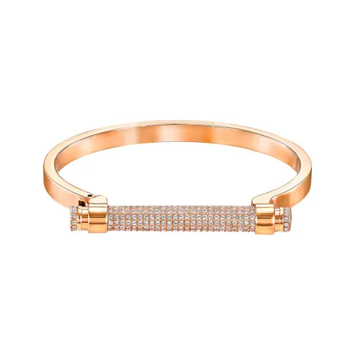 Swarovski Bangles Women's Rose Gold