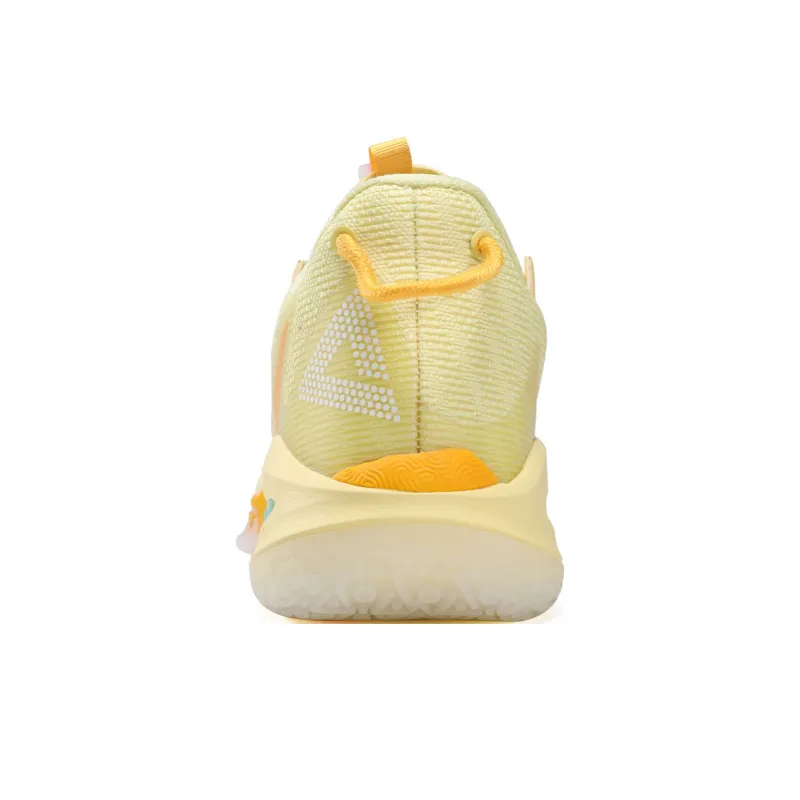 PEAK Lightning 9 Taichi Coverage Support Low Top Basketball Shoes Men's Yellow-3