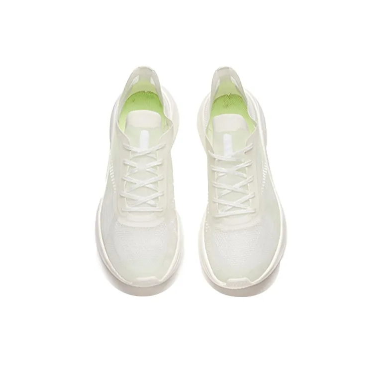 Anta Hydrogen Runner Zero Wear-Resistant Slip-Resistant Low-Top Running Shoes Men's Ivory White-3