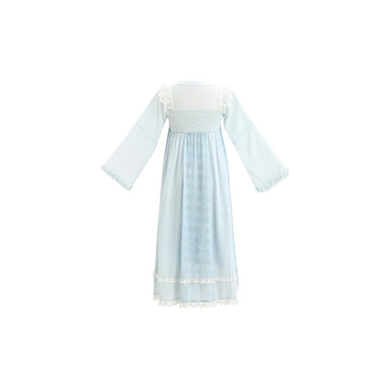 Snbl Long Sleeved Dresses Women's Blue-1