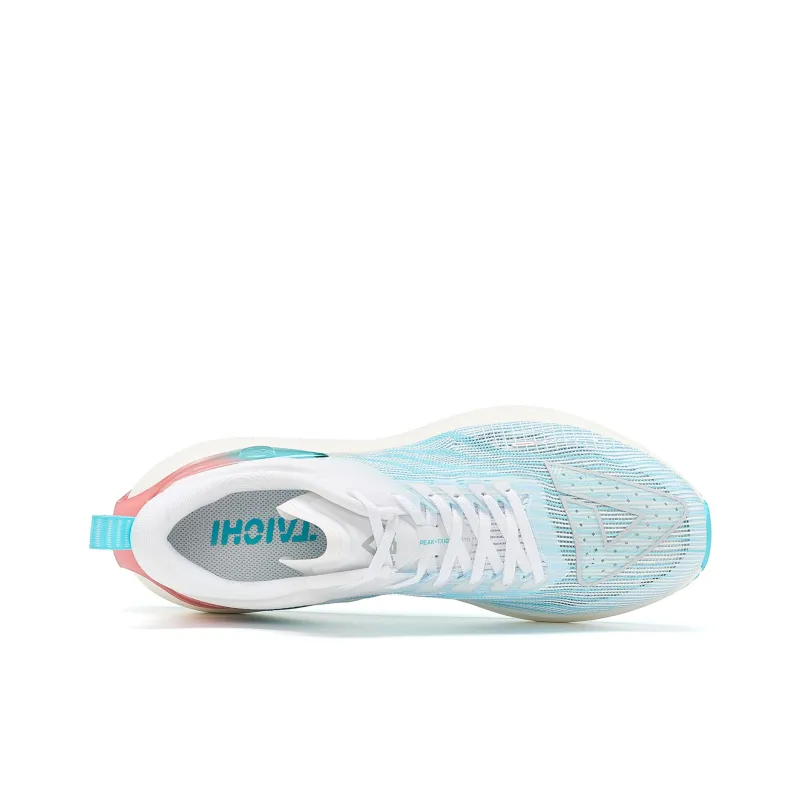 PEAK State Extreme 5.0 Cushioning Abrasion Resistant Breathable Rebound Low Top Running Shoes Men's White Blue-3