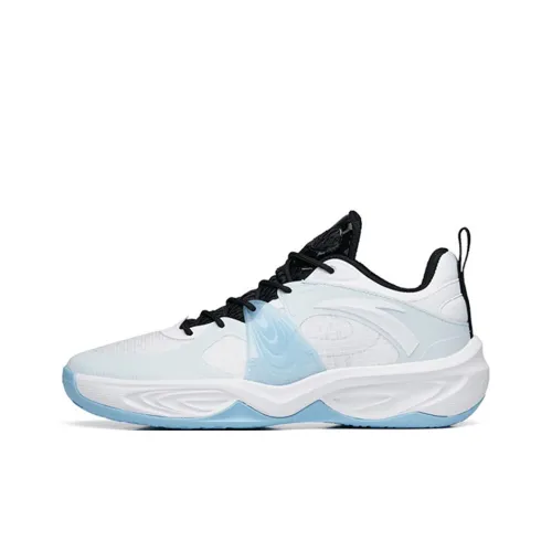 ANTA Wind Cave 3 Basketball Shoes Men Low-Top ANTA White/FANTAsy Blue/Black