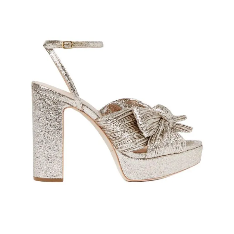 Loeffler Randall Natalia Champagne Strap Sandals 11.3cm Women's Champagne-1