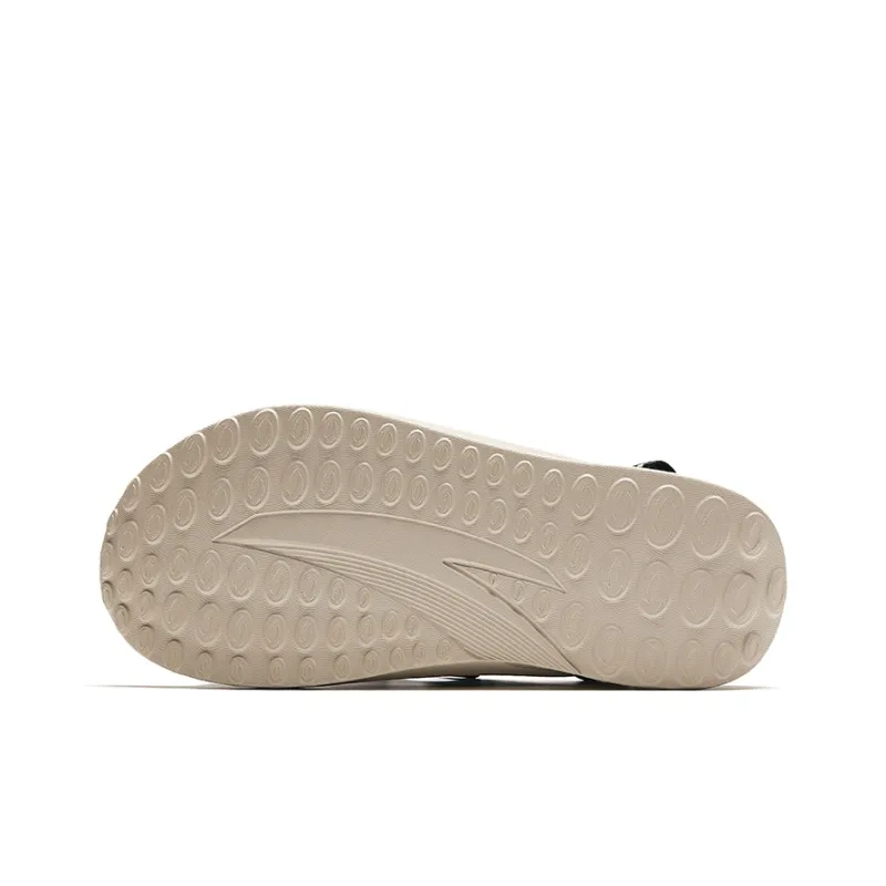 Anta Icing Beach Sandals Men's Gray Black-3