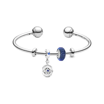 Pandora Bangles Women's Silver