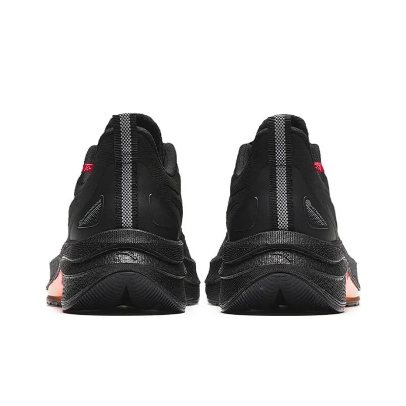 Anta Rocket 5.0 Anti Slip Wear Resistant Low Top Training Running Shoes Men's Black Red-3