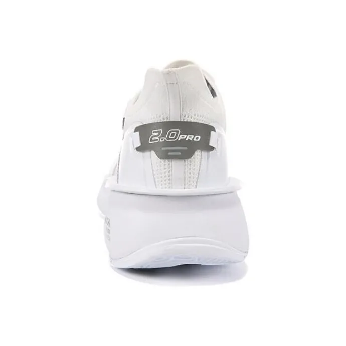 PEAK Tai Chi 2.0 Pro Cushioning Anti Slip And Wear Resistant Low Top Running Shoes Unisex White-4