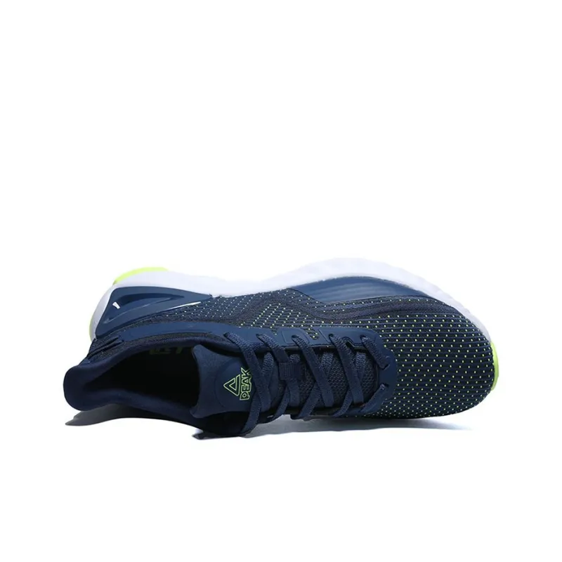 PEAK Pilot Low-Top Running Shoes Men's Deep Sea Blue Cushioning-3