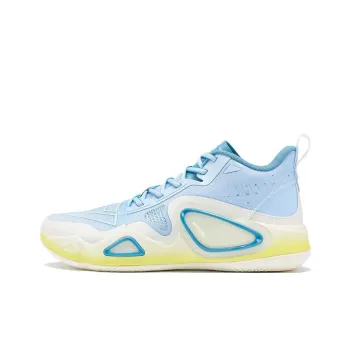 PEAK State Extreme Triangle 2.0 Cushioning Anti Slip And Wear Resistant Mid Top Basketball Shoes Fine Blue
