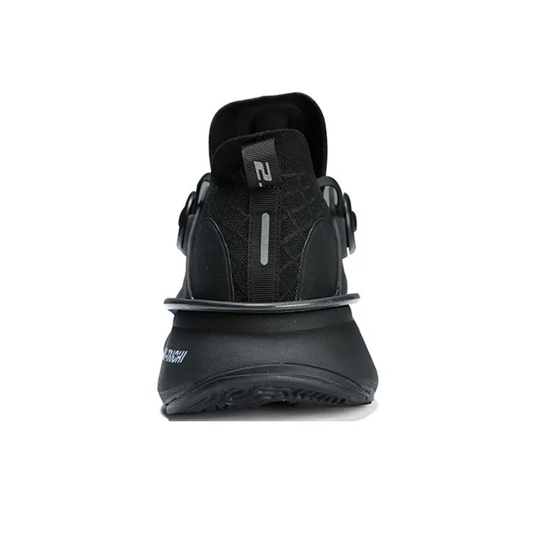 PEAK Tai Ji2.0 Ink Cushioning Anti Slip And Wear Resistant Low Top Running Shoes Black-4