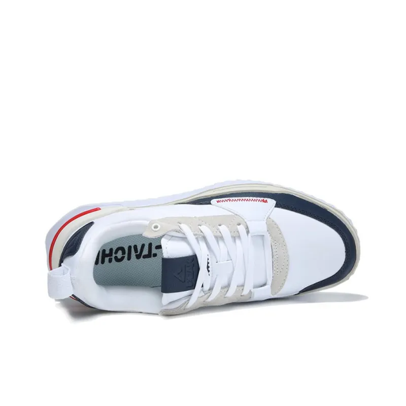 PEAK State Pole Low Top Skateboard Shoes Women's White Blue-3