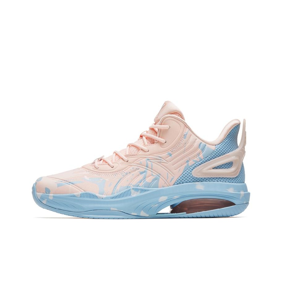 ANTA KT3 Basketball Shoes Men Low Top Blue Pink