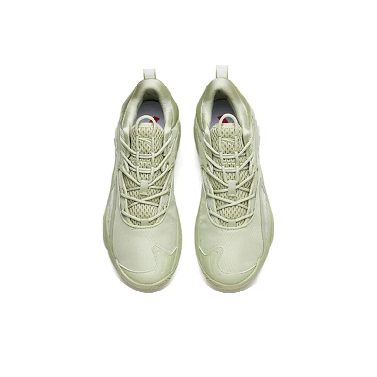 Anta Airspace 3 Cushioning Anti-Slip And Wear-Resistant Low-Top Performance Basketball Shoes Green-3