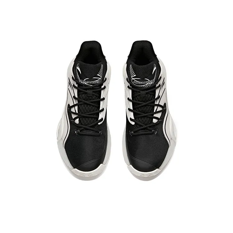 Anta A Flash Bubble 1.0 Thompson Low Top Performance Basketball Shoes Men's Black White-2