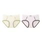 B Set-Macaron Color Blocking-Yellow Cream+Light Purple