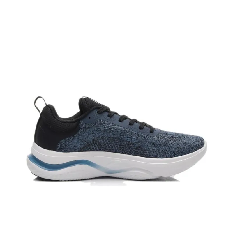 Anta God Walk 4 Cushioning Anti Slip And Wear Resistant Low Top Training Shoes Men's Black Blue-1