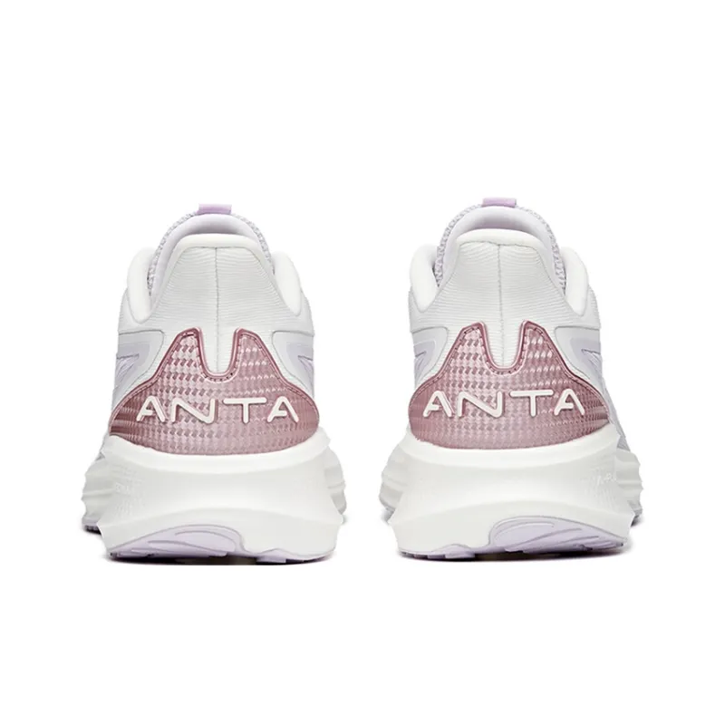 Anta Gazelle 1.0 Running Collection Low Top Running Shoes Women's Misty Purple-3