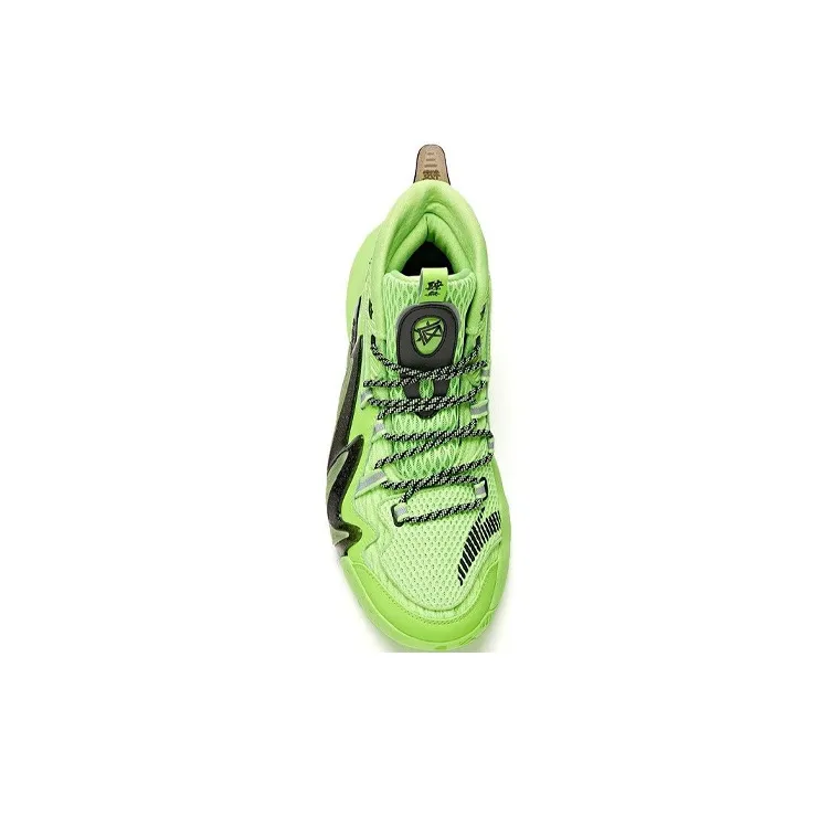 Anta Berserk 2 Cushioning Anti Slip And Wear Resistant High Top Basketball Shoes Men's Black Green White-2