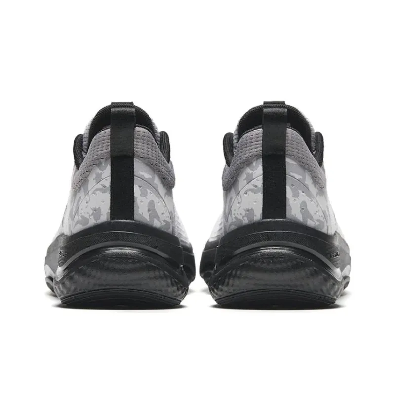 Anta God Walk 4 Cushioning Anti Slip And Wear Resistant Low Top Training Shoes Men's Gray Black-4