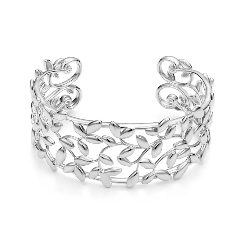 TIFFANY & CO. Sterling Silver Bangles Women's Silver-2