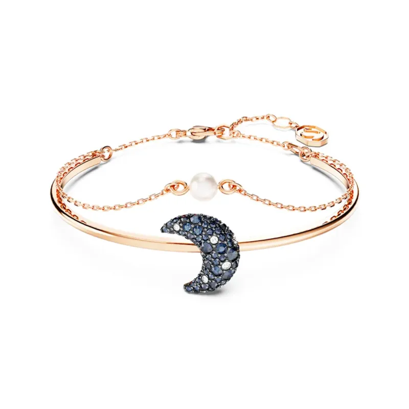 Swarovski Enamel Bangles Women's Rose Gold-0