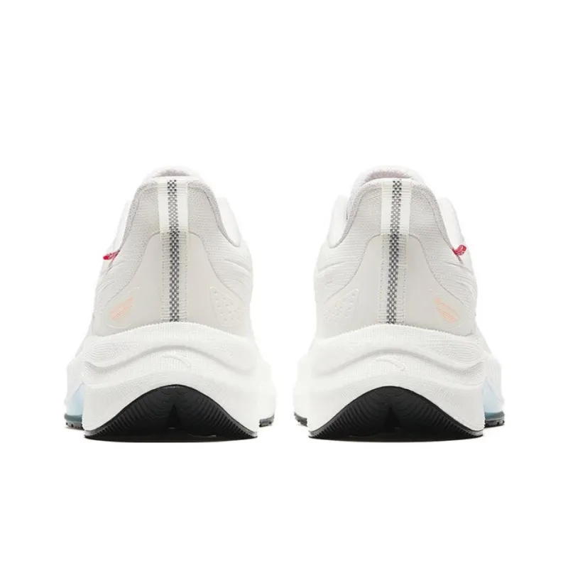 Anta Rocket 5.0 Cushioning Wear Resistant Low Top Running Shoes Women's White Gray-3