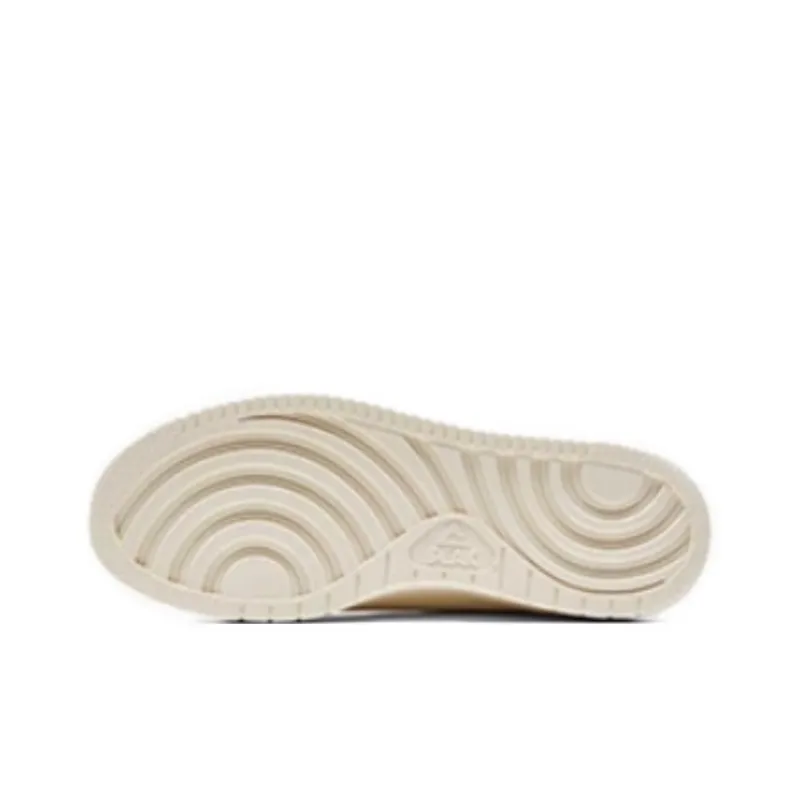 PEAK Classic Heritage Cushioning, Wear Resistant Low Top Skateboard Shoes Men's Beige White Brown-3