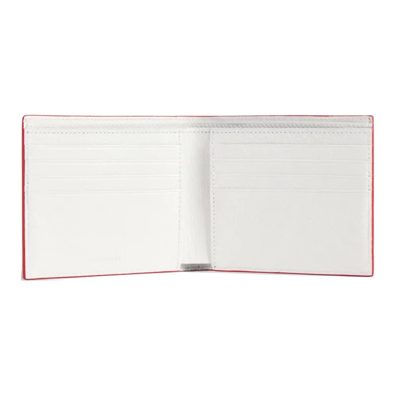 Balenciaga Lambskin Wallet Women's Red-2