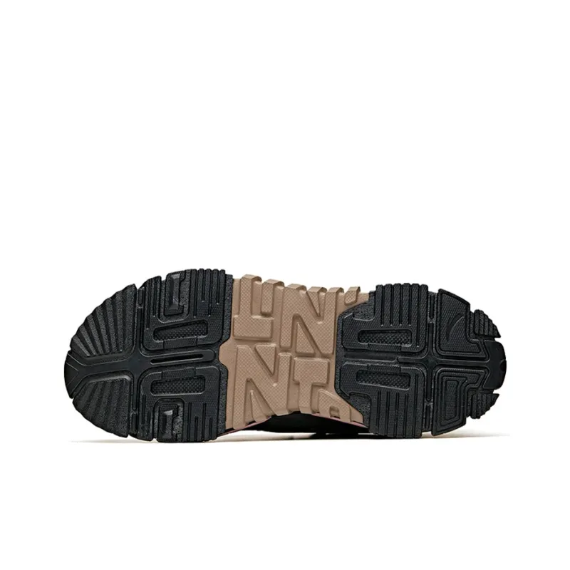 Anta Dieying Coverage Anti-Slip And Wear-Resistant Low-Top Skateboard Shoes Men's Black Gray Green-4