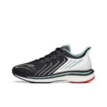 ANTA MACH Mach 1.0 Running Shoes Men Low Top Black/Green/White