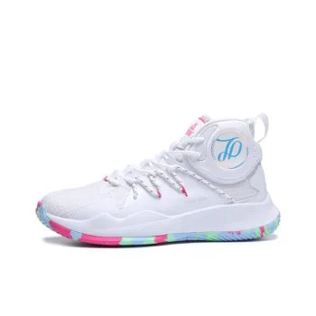 PEAK Parker Generation Basketball Shoes Men High Top White