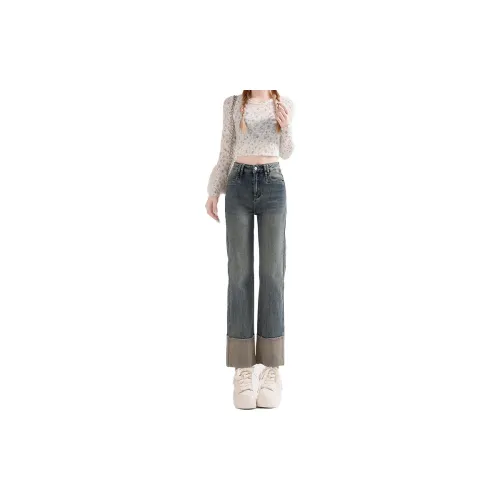 Enhanced Jeans Women's Vintage Blue