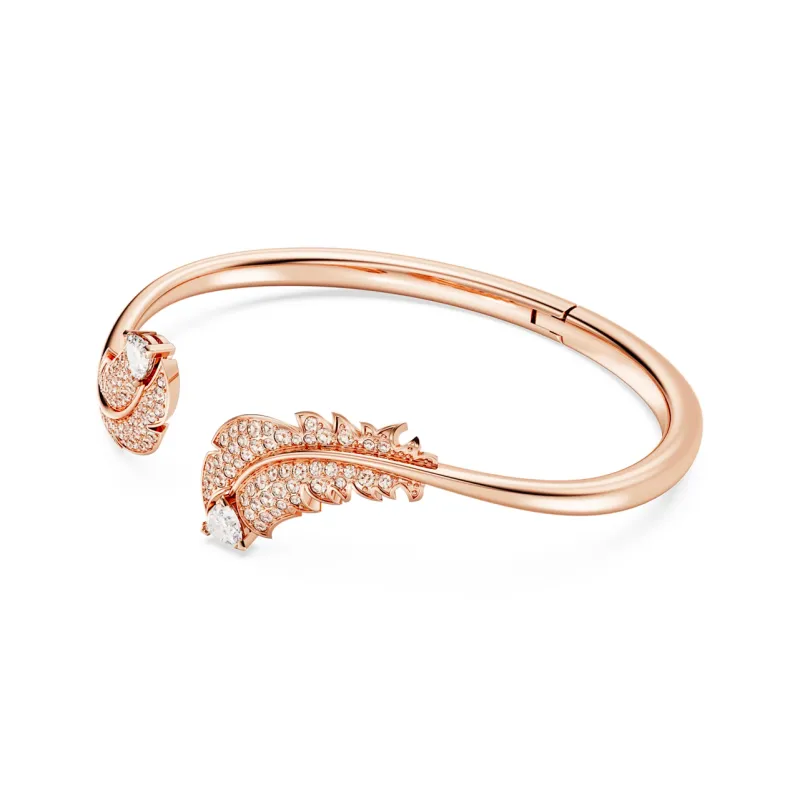 Swarovski Rose Gold-Plated Bangles Women's Rose Gold-1