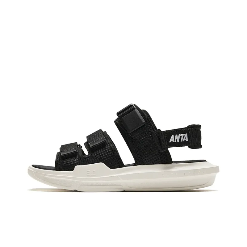 Anta Bastard Beach Sandals Men's Black-0