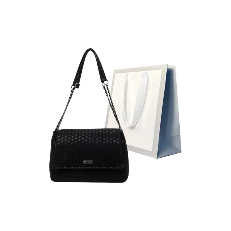 MingLu Pu Handbag, Shoulder Bag Women's Green/Black/Ecru/Pink-21