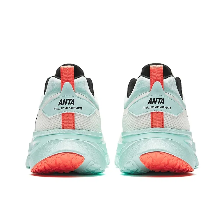 Anta Low Top Running Shoes Men's White Orange-3