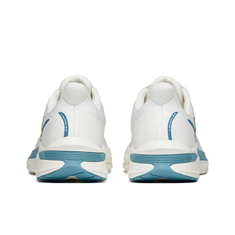 Anta DuCi1 Cushioned Slip Resistant Abrasion Resistant Breathable Low Top A shock Casual Running Shoes Men's White-4