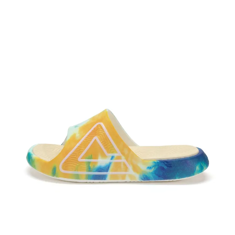 PEAK State Extremely Large Triangle 1.0 Slide Slippers Women's Milk Jade/Caribbean Blue-0