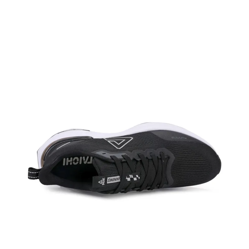 PEAK Tai Ji3.0 Low Top Running Shoes Men's Black White-3
