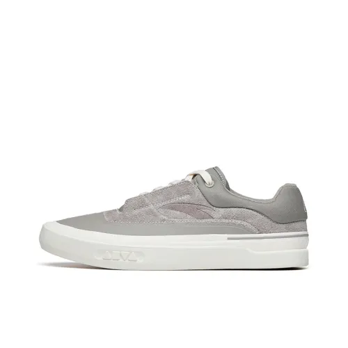 ANTA Ao Li Skateboard Shoes Men Low-Top Gray/White