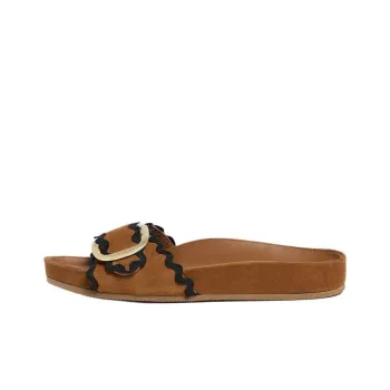 Loeffler Randall Slide Slippers Women's Brown