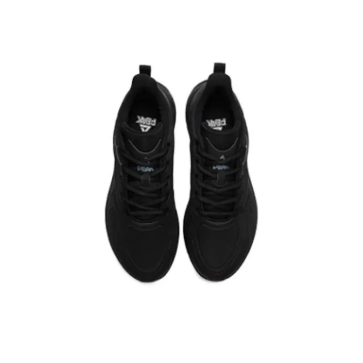 PEAK Mizumizu Lite Anti Slip Wear Resistant Low Top Casual Running Shoes Men's Black-3