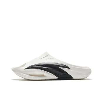 Anta Nitrogen Bubbles Sports Slippers Men's White Black