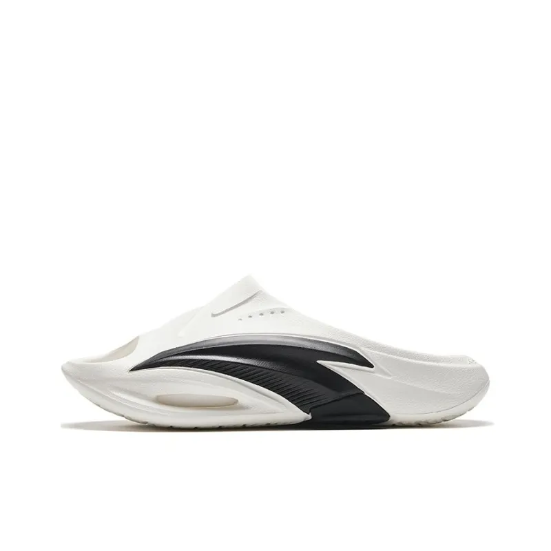Anta Nitrogen Bubbles Sports Slippers Men's White Black-0