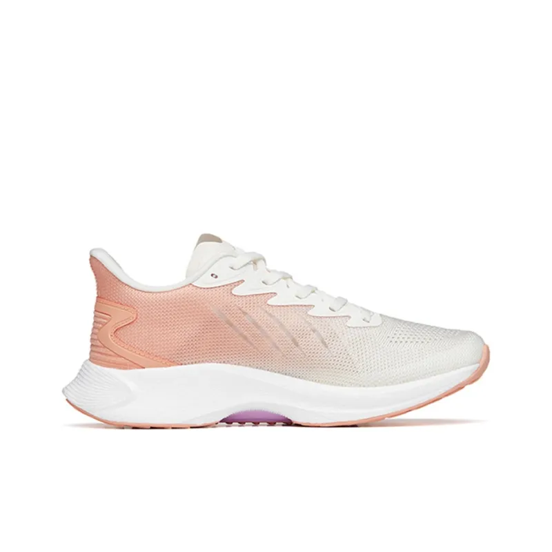Anta MACH 2.0 Low-Top Running Shoes Women's White Pink-1