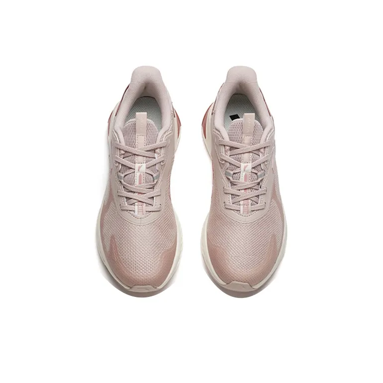 Anta Rocket 2.0 Cushioned Abrasion Resistant Slip Resistant Low Top Running Shoes Women's Lotus Gray-3