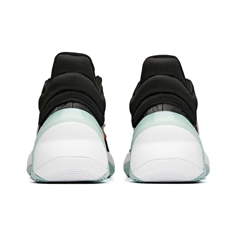 Anta Speedy Decision KT Thompson Cushioning Anti-Slip And Wear-Resistant Mid-Top Basketball Shoes Black Gray Green-3
