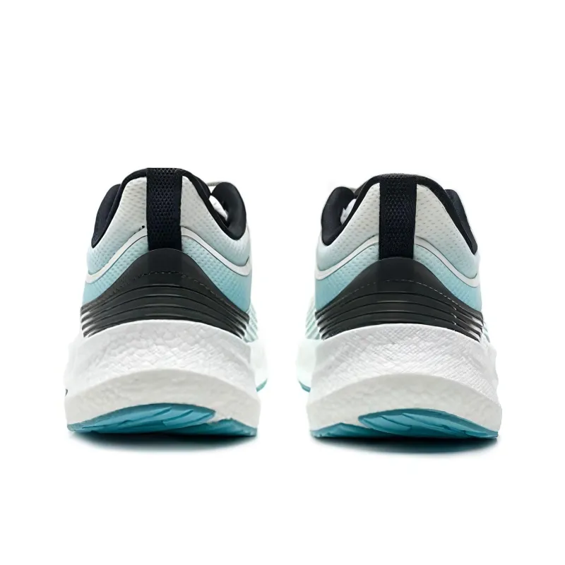 Anta Martian Foam Cushioned Slip-Resistant Abrasion-Resistant Low-Top Running Shoes Men's White Horse Blue-3
