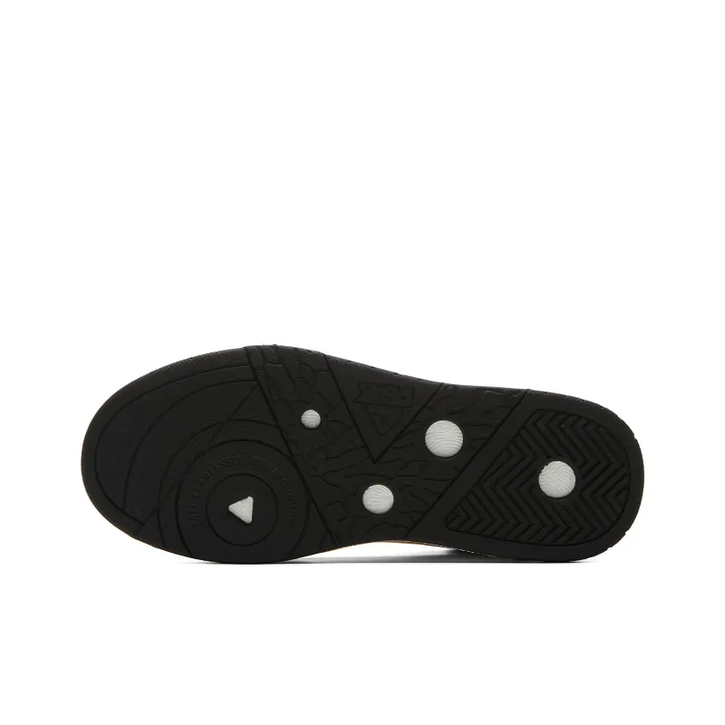 PEAK State Pole Pictorial Skateboard Shoes Men Low Top Black/Ecru-5